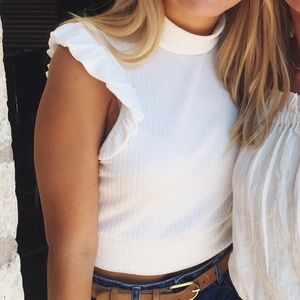 Free people high neck top